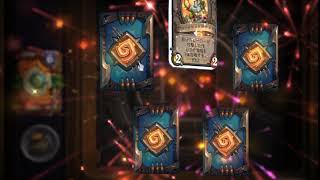 【Hearthstone】ランク5満足勢が天下一ヴドゥ祭39パック開封していく