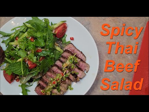 Spicy Thai Beef Salad - BOLD Flavors Make an AMAZING Salad - Keto Friendly AND Gluten Free Recipe