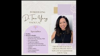 Meet Dr. Tina Yang!💜✨