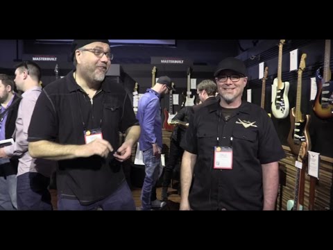 Fender Masterbuilder Dale Wilson and his New Creations  •  NAMM 2016