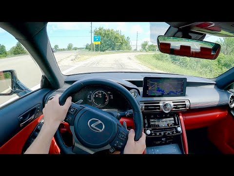 2022 Lexus IS350 F-Sport - POV Test Drive (Binaural Audio)