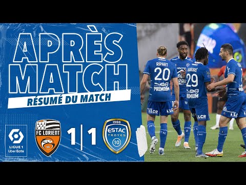 FC Lorient Bretagne Sud 1-1 ESTAC Espérance Sport...