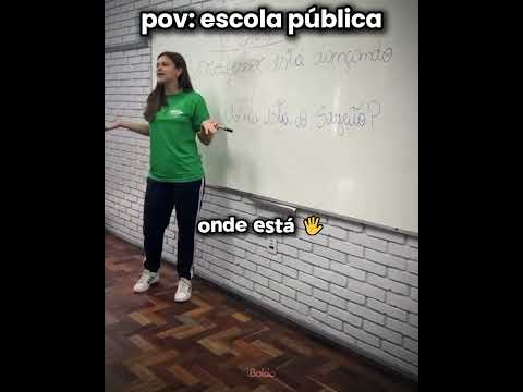 ele chamou a professora de velha kkkkk l #humor #engraçado #escola #shorts