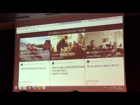 Dio predavanja sa Microsoft WinDays 2015 konferencije