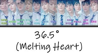 [Color Coded Lyrics] THE BOYZ (더보이즈) - 36.5° (Melting Heart) [Han/Rom/Eng]