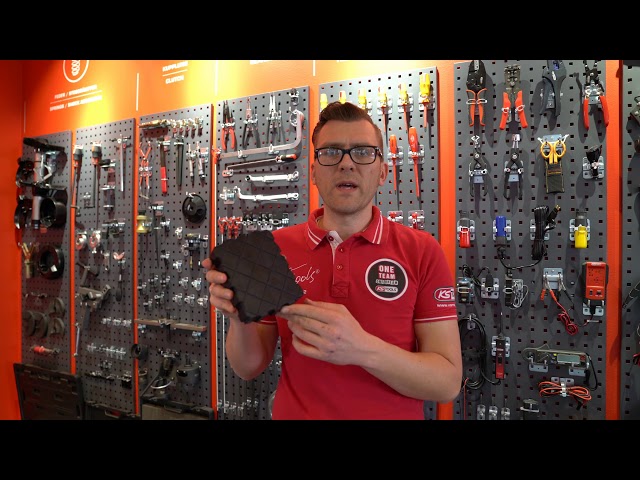 Video teaser per KS TOOLS 160.0391 Universal Gummiauflagen-Satz für Hebebühne 4-tlg