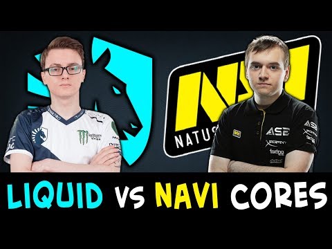 Liquid vs NaVi 7-SLOTTED cores battle — Miracle vs Crystallize