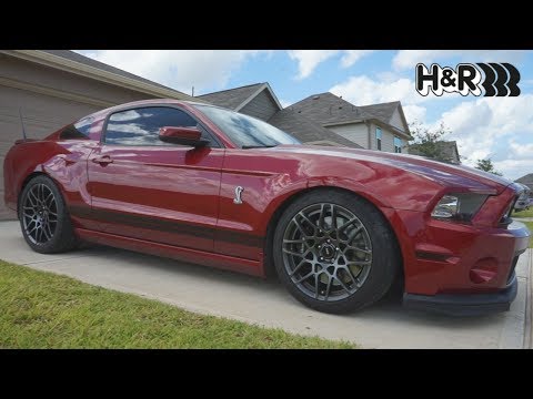 LOWERING MY SHELBY GT500!