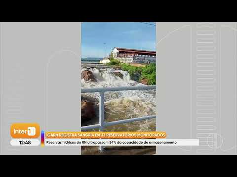 Inter 1 RN-25/5/2026-Reservatórios potiguares com 55% da capacidade; Oiticica, no Seridó, possui 75%
