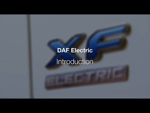 New Generation DAF Electric: Introduction video