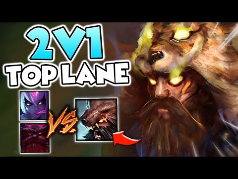 HOW TO GET CAMPED AND STILL WIN TOP LANE (UDYR TOP) - League of Legends