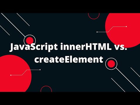 Javascript Tutorial In Hindi 63 Javascript Innerhtml Vs Createelement