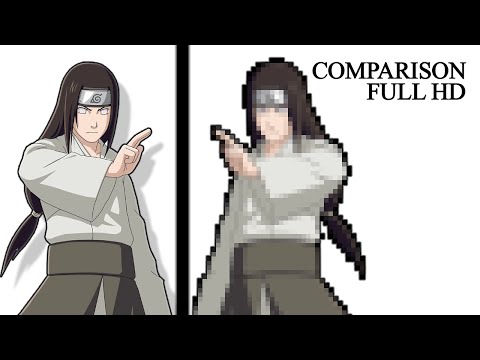 Naruto Ultimate Ninja Heroes 3 - FULL HD Comparison