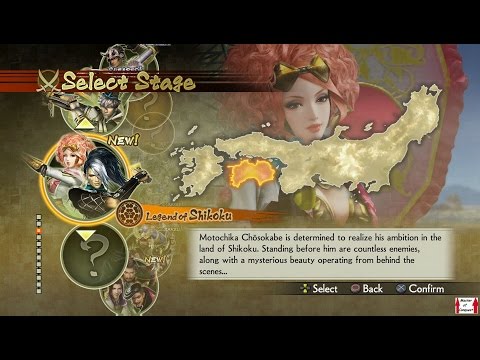 Samurai Warriors 4 Campaign Walkthrough (PS4) Legend of Shikoku Part 1 - Battle of Shimanto River
