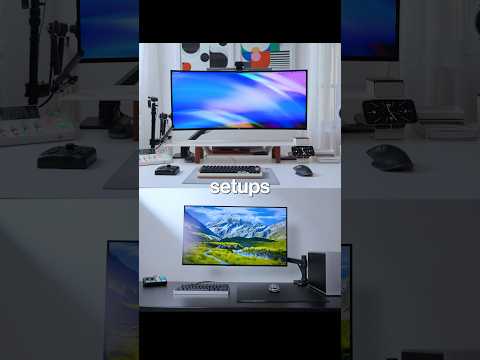 Ultrawide monitor setup vs 32 inch monitor setup #setup #monitor
