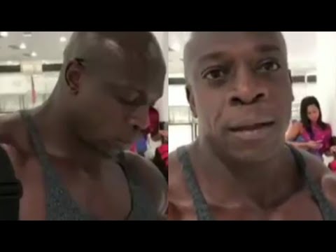 ALEX DOS ANJOS FOI BARRADO NA GRINGA