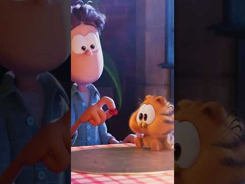 Now we all know I love lasagna, but I REALLY love meatballs 🍝 #Garfield #Shorts #Viral