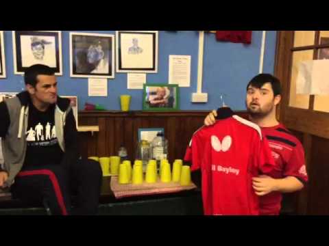 Brighton table tennis club - Will Bayley joins our #WallofLegends