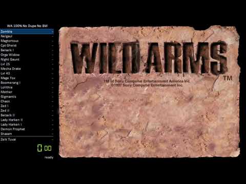 Wild Arms 24th Anniversary! 100% Speedrun No Duplication No Black Market (Part 1/2)