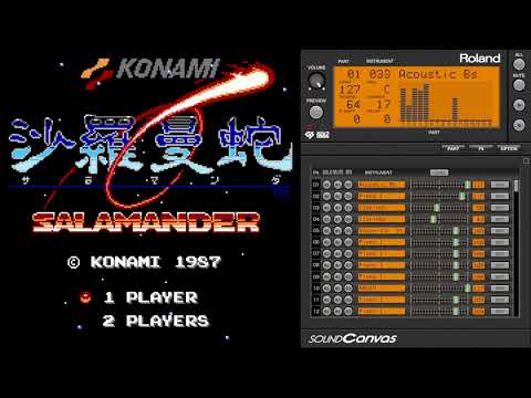 Salamander (Life Force) - Crystal Forever MIDI (Game Over theme)