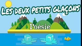 Poésie 🌨❄ Les deux petits glaçons de Maurice Carême 🌨❄