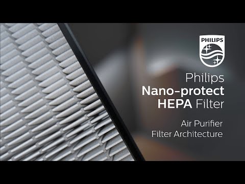 Originalus pakaitinis filtras Philips „NanoProtect HEPA“ FY0194/30 video