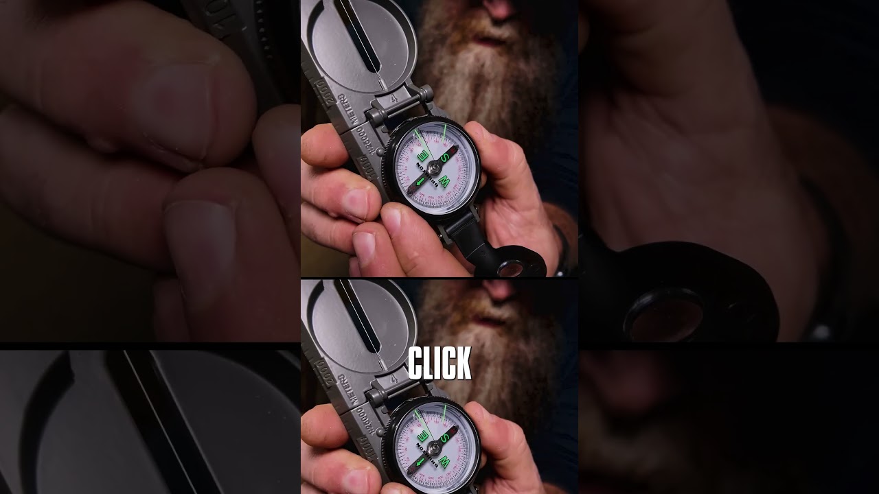Military GRADE Sighting COMPASS #survival