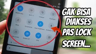 Cara Menyembunyikan Status Bar di Xiaomi Saat Ponsel Terkunci..
