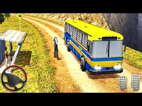 Mountain Bus Driving Off Road : 3D Driver Bus Simulator - Android GamePlay