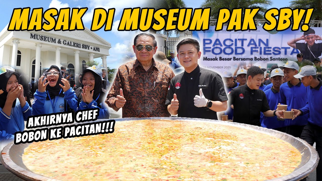 MASAK BARENG PAK SBY. WARGA AUTO HEBOH, PASPAMPRES PANIK!