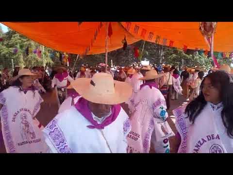Formación de la Cruz/Danza de Arrieros Hacienda San Pedro de San Miguel Ameyalco 