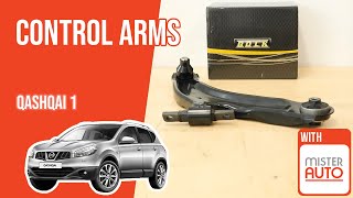 Youtube thumbnail of video "How to replace the control arms Qashqai 1 🚗"