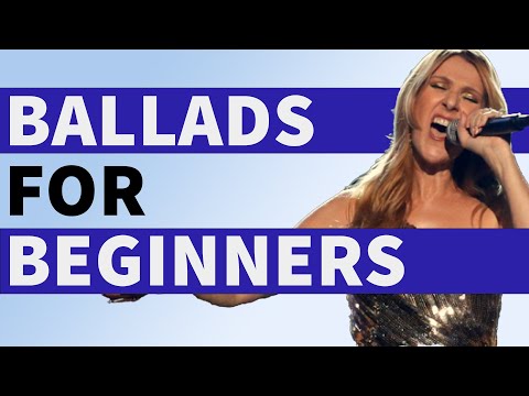 初學者也能彈！鋼琴彈唱教學：手把手學會抒情歌 (Ballads for Beginners: A STEP-BY-STEP Piano Lesson)