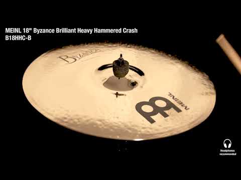Immagine MEINL Byzance Brilliant Heavy Hammered Crash 18 [B18HHC-B] - 3