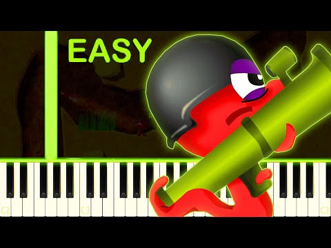 ANNELIDS THEME - EASY Piano Tutorial