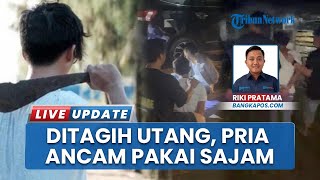 Emosi Ditagih Utang Temannya, Pria di Bangka Barat Malah Keluarkan Samurai Ancam Penagih