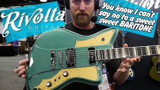 Video thumbnail for Rivolta Mondata Baritone VII - Laguna Blue -I have to try every baritone I see, thats just how it is by 60 Cycle Hum