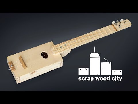 How to make a simple DIY box guitar