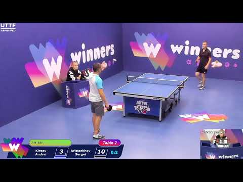 WINners CUP table 2  21.09 Kireev Andrei - Aristarkhov Sergei 19:00