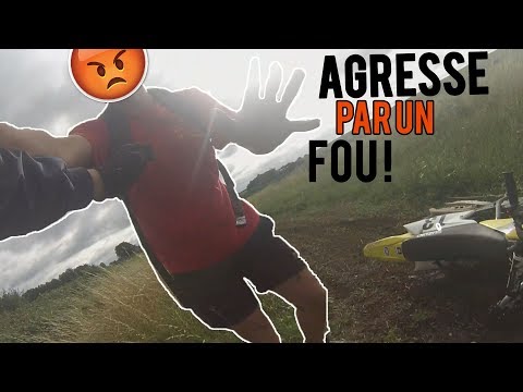 UN FOU M’AGRESSE EN MOTO !😡ROAD RAGE
