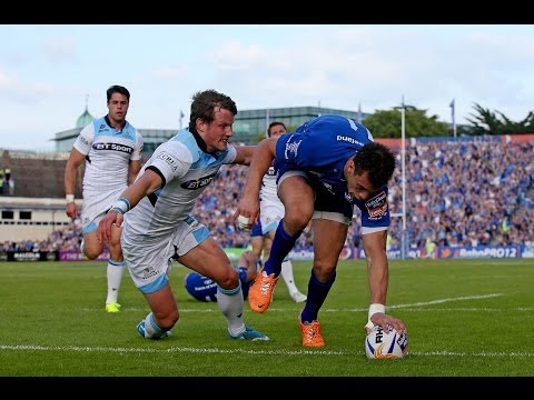Zane Kirchner Second Try - Leinster v Glasgow Warriors 31st May 2014