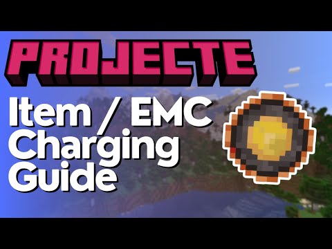 How to Charge Items in ProjectE