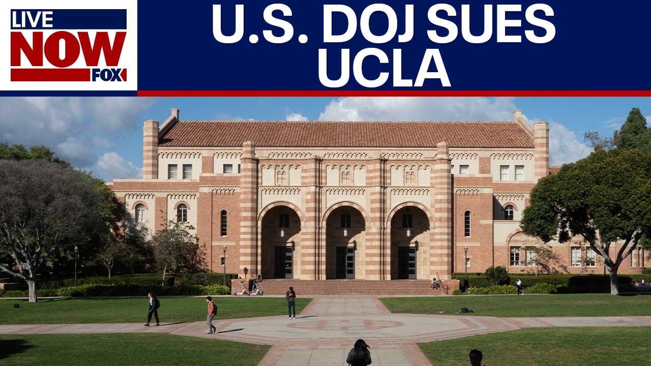 U.S. DOJ sues UCLA over alleged antisemitic educational environment