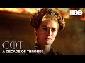 A Decade of Game of Thrones | Lena Headey on Cersei Lannister (HBO)
