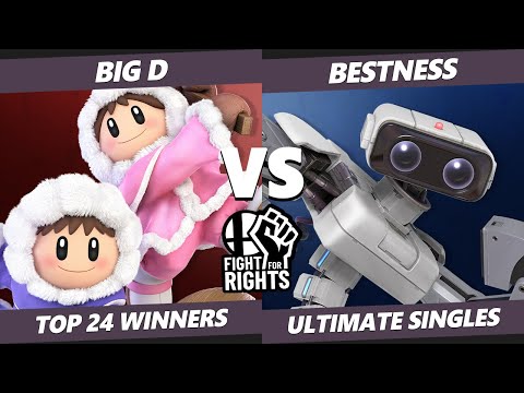 FFR West Ultimate Top 24 - ARM | BestNess (ROB) Vs. CCAW | Big D (Ice Climbers) SSBU Singles