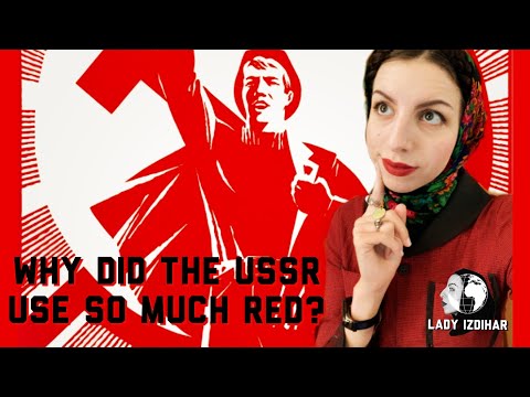 Why so much RED in the USSR?!