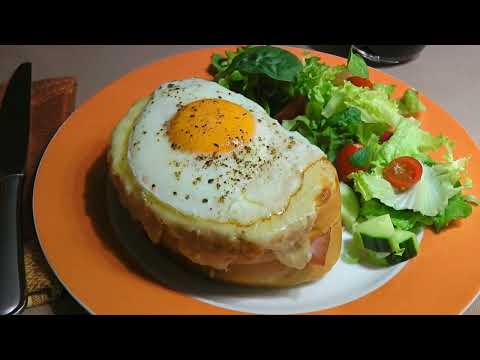 , title : 'Croque-madame Recipe • A Decadent French Sandwich! 😍🥪🥚 - Episode 625'