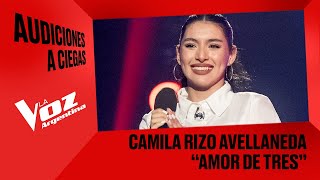 Camila Rizo Avellaneda - &quot;Amor de tres&quot; - Audiciones a ciegas - La Voz Argentina 2025