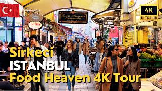 Download lagu 🇹🇷Istanbul Turkey 2026 Sirkeci 4K Walking Tour | Turkish Street Food Lovers' Paradise, Old City Walk mp3