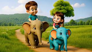 เพลงช้าง ช้าง ช้าง | The Elephant Song for Kids 3D Animated เพลงเด็กคิดส์มีซอง 2568 | KidsMeSong